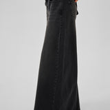 Dicte 139 High XX-Wide farkut, Black Retro Wash