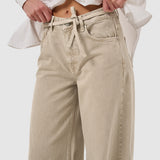 Karo 175 Jeans Wide 32", Silver Sage Washed