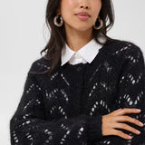 Dinah neuletakki, Black
