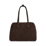 Edena työlaukku, Suede Dark Brown