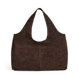 Laurine Shopper Suede,  Dark Brown
