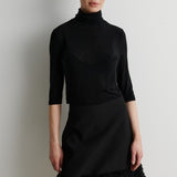 Matima lyhythihainen poolopaita, Black
