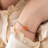 Gemstone rannekoru Carnelian