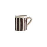 Raidallinen muki Ø7cm, Mocca