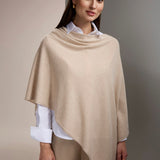 Cashmereponcho, Latte