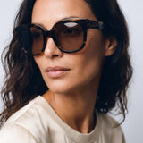 Chloe aurinkolasit vahvuuksilla, Dark Brown