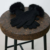 Brixton neulesormikkaat, Black