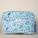 Kosmetiikkapussi L, Snow Blue