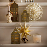Townhouse talolyhty H16cm, Golden