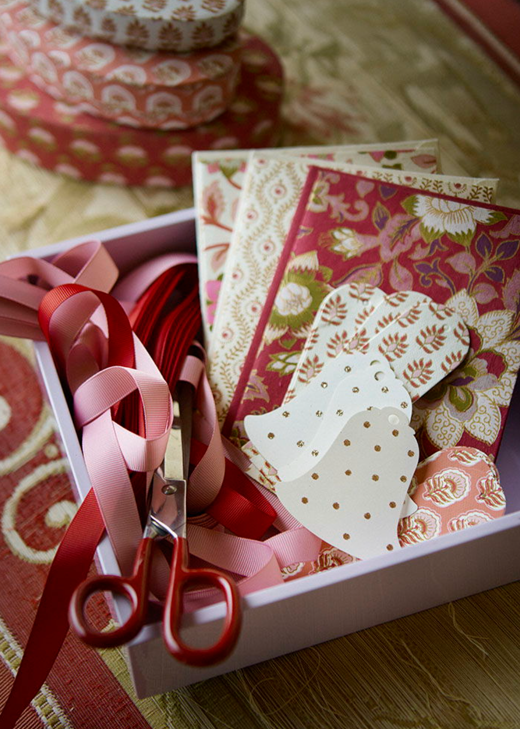 Paper Garland Bells 60cm Off White