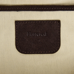Flattered - Alva shoulder bag, suede chocolade