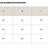 Pitkähihainen cashmereneule puolipoolokauluksella, Latte