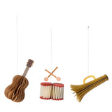 Honeycomb Instruments 3pcs, Walnut