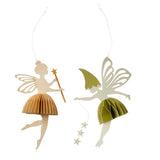 Joulukeijut 2kpl 15cm, Sage