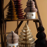 Honeycomb Tree Wispwood H18cm Pecan