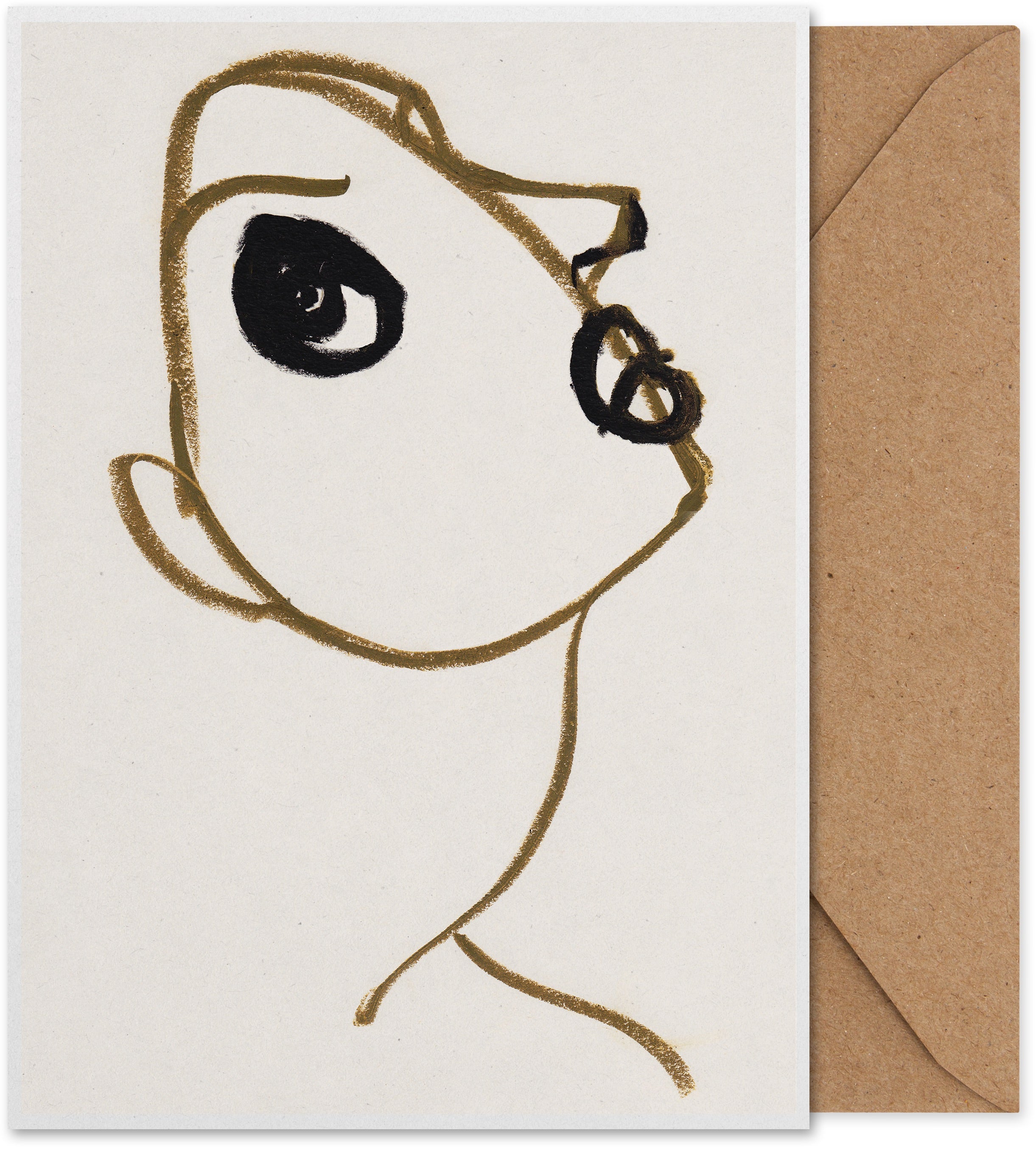 Paper Collective -Silhouette 02 taidekortti A5
