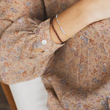 Tan Line Bracelet, Deep Burgundy
