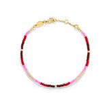 Tie Dye Bracelet, Berry