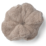 Tullah neulottu scrunchie, Light Taupe