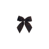 Samettinen rusetti Bow S, Mocca