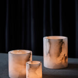 Alabaster kynttilälyhty XS