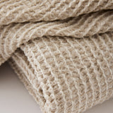 Alva vohvelipyyhe 70x140, Beige