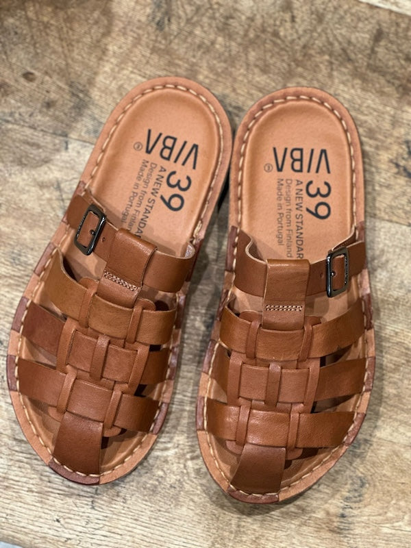 AMALFI Leather Cognac Brown