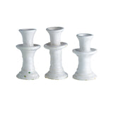 Roco kynttilänjalka H15 cm, White