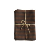 Puuvillaservetti 4pack, Brown