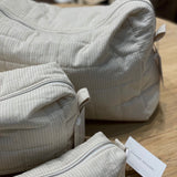 Quilted kosmetiikkapussi S, Sand