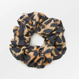 Leopa Cotta Scrunchie, Black
