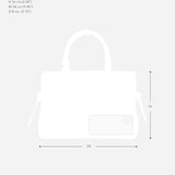 Lydia Mini Bag Grained Leather, Black