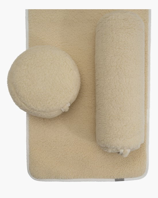 Meditaatiotyyny Wool, natural
