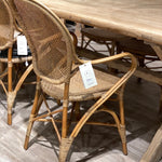 Sika-Design – Rossini rottinkituoli käsinojilla, antique