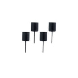 Piikkikynttilänjalat asetelmiin ø2,2cm, 4kpl